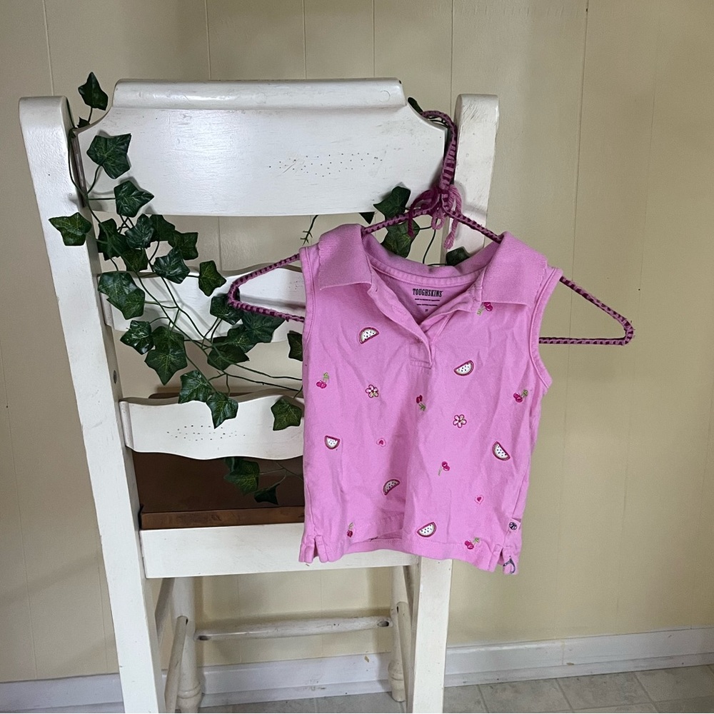 Pink Watermelon Toddler Top